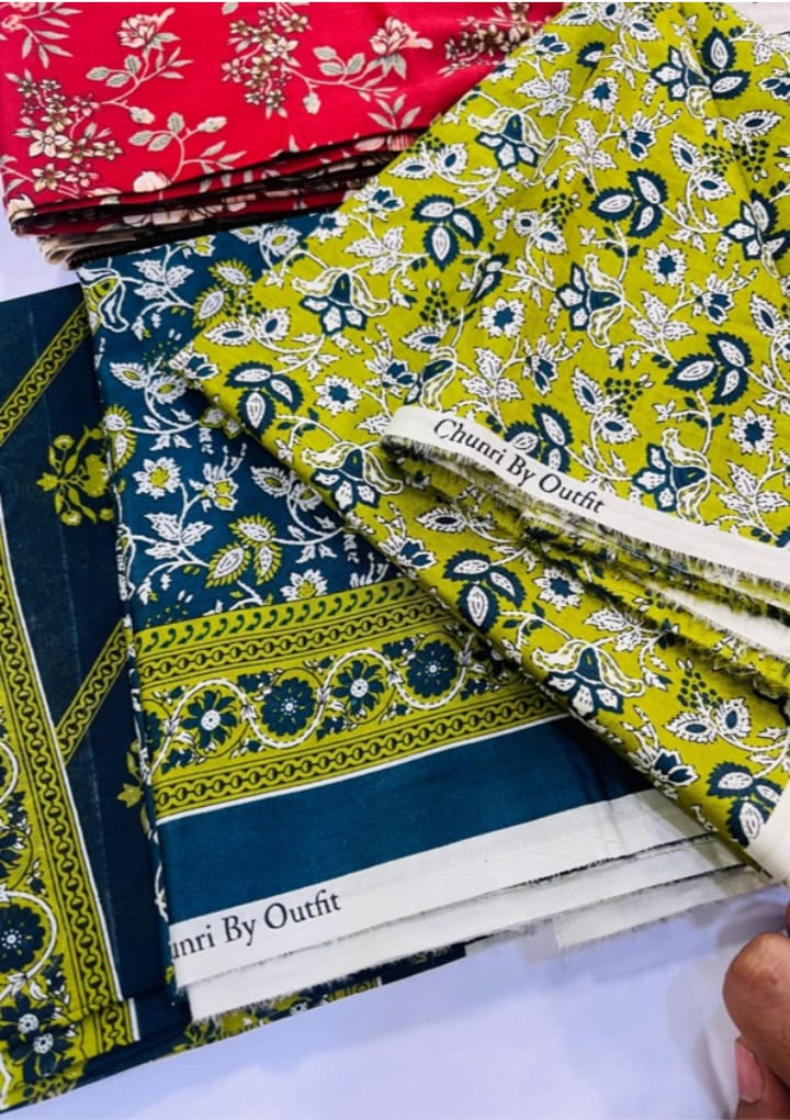Chunri by Outfit – Luxury Digital Printed Lawn 3-Piece