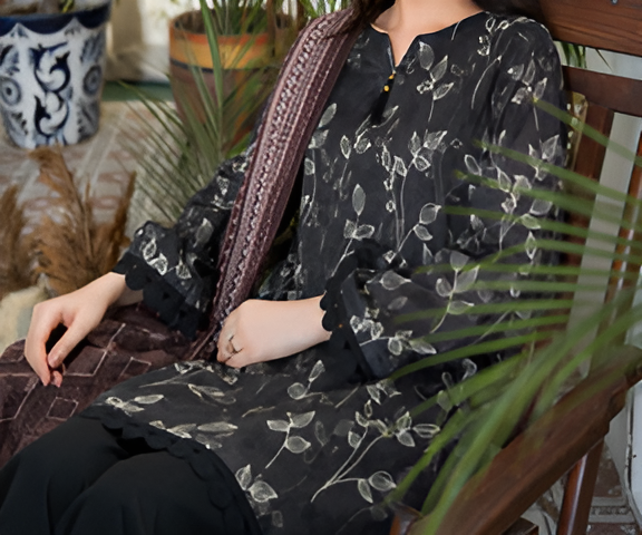 Dabiha Doriya Luxury 3-Piece Digital Printed Lawn Suit - P-01