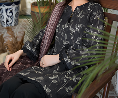 Dabiha Doriya Luxury 3-Piece Digital Printed Lawn Suit - P-01