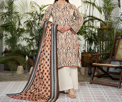 Dabiha Doriya Luxury 3-Piece Digital Printed Lawn Suit - P-02
