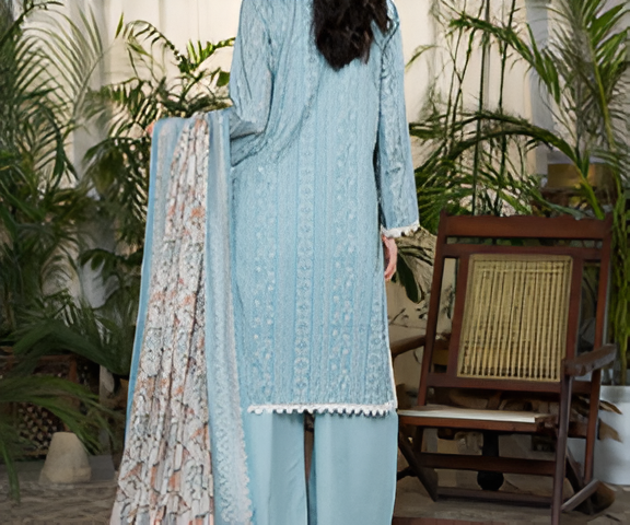 Dabiha Doriya Luxury 3-Piece Digital Printed Lawn Suit - P-03