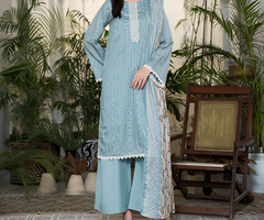 Dabiha Doriya Luxury 3-Piece Digital Printed Lawn Suit - P-03
