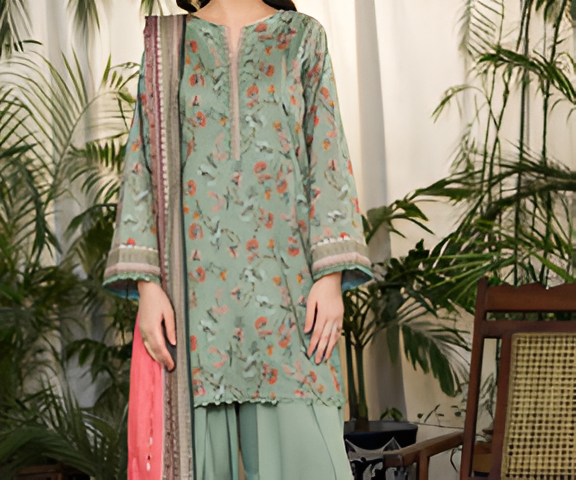 Dabiha Doriya Luxury 3-Piece Digital Printed Lawn Suit - P-05