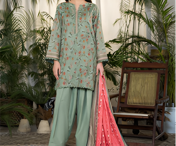 Dabiha Doriya Luxury 3-Piece Digital Printed Lawn Suit - P-05