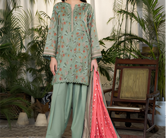Dabiha Doriya Luxury 3-Piece Digital Printed Lawn Suit - P-05