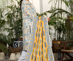 Dabiha Doriya Luxury 3-Piece Digital Printed Lawn Suit - P-06