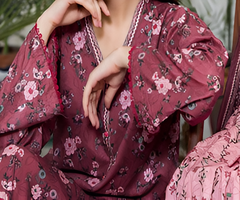 Dabiha Doriya Luxury 3-Piece Digital Printed Lawn Suit - P-07