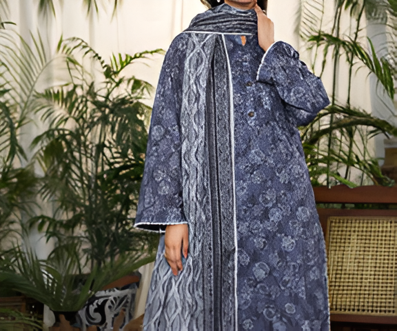 Dabiha Doriya Luxury 3-Piece Digital Printed Lawn Suit - P-08