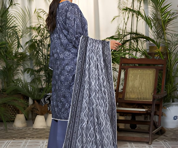 Dabiha Doriya Luxury 3-Piece Digital Printed Lawn Suit - P-08