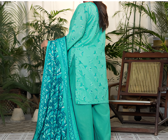 Dabiha Doriya Luxury 3-Piece Digital Printed Lawn Suit - P-11