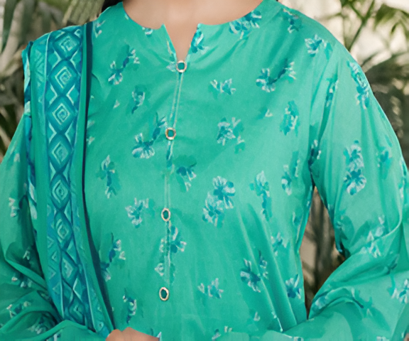 Dabiha Doriya Luxury 3-Piece Digital Printed Lawn Suit - P-11
