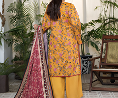 Dabiha Doriya Luxury 3-Piece Digital Printed Lawn Suit - P-09